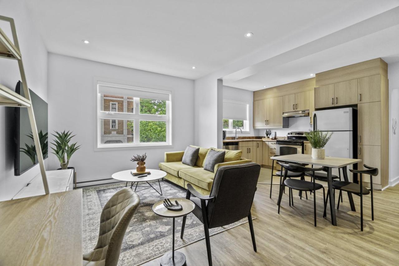 Stylish 2 Bedroom Haven By Jean Talon Market Монреаль Екстер'єр фото